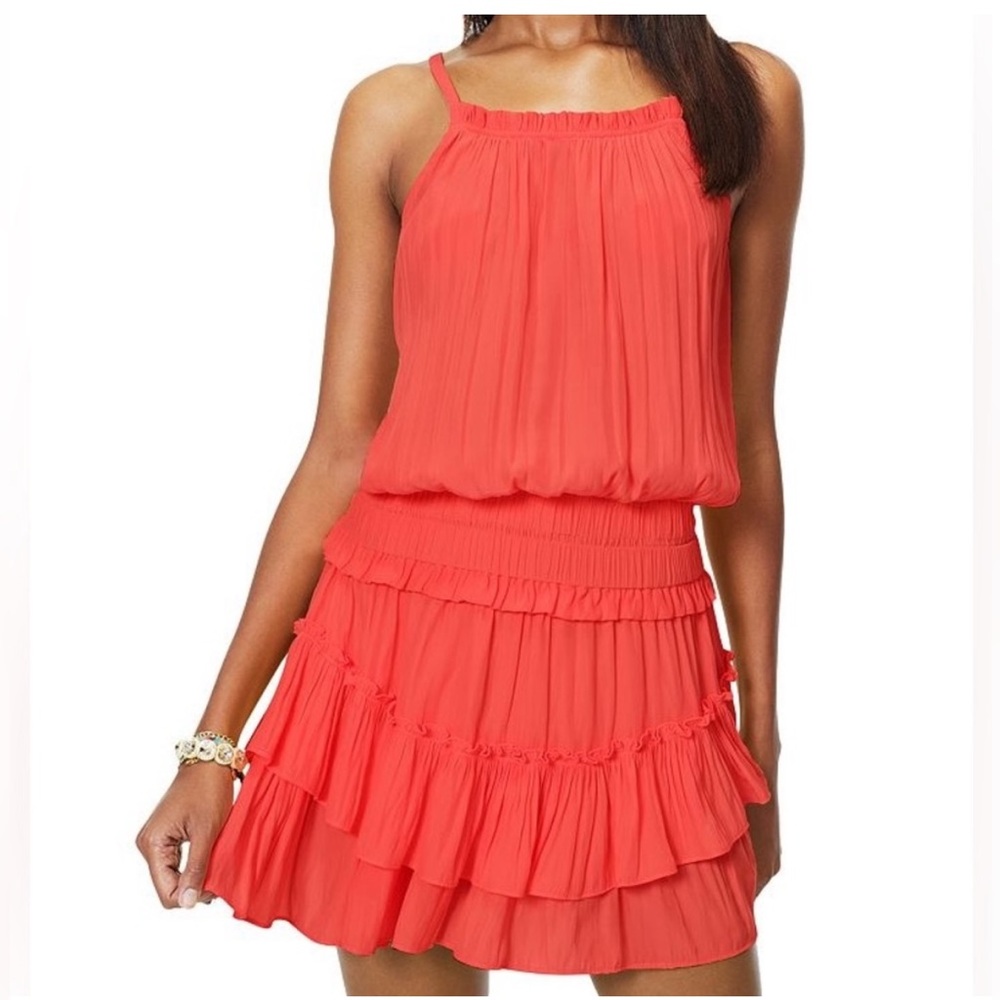 NWT Ramy Brook Women's Harley Lemon Yellow Sleeveless Mini Dress Size S - Picture 11 of 13